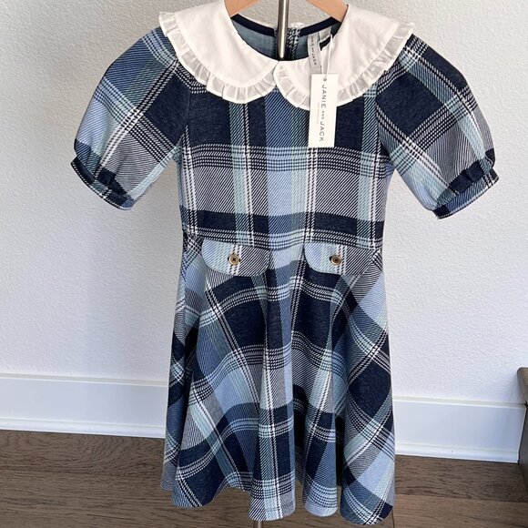 Janie and Jack Other - Janie And Jack Blue Plaid Dress NWT
